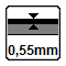 Nášlapná vrstva 0,55 mm Nášlapná vrstva 0,55 mm