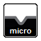 Micro V drážka