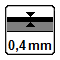 Nášľapná vrstva 0,4 mm